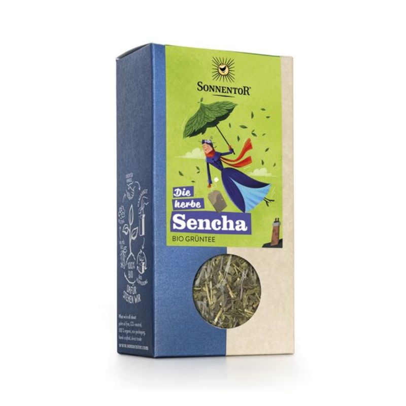 sonnentor čaj sencha